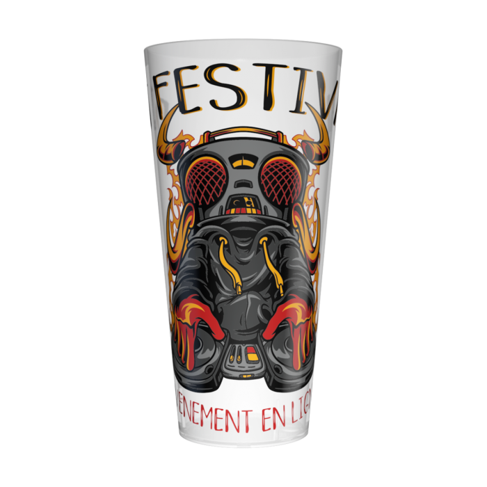 Gobelet translucide personnalisé - 40cl - Impression quadrichromie digitale_2