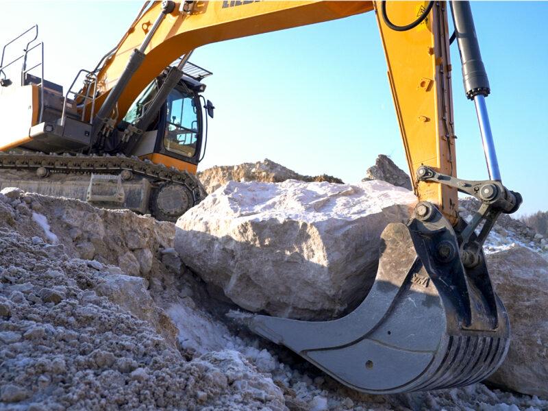 Godet demi bloc - VTN Europe - Idéal pour manutention de blocs de taille moyenne_2