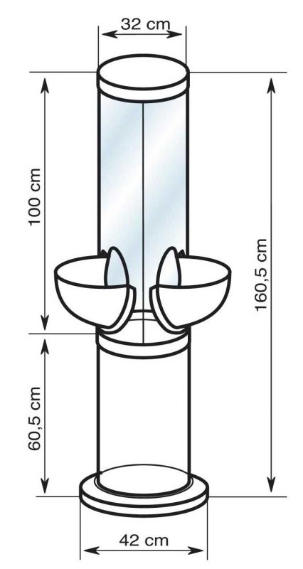 Totem - p&p - 160,5 cm de hauteur - distri371_2