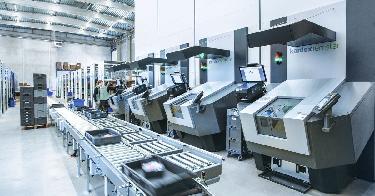 Vertical Buffer Module - Kardex Miniload-in-a-Box -stockage haute densité idéale pour les articles de petites tailles_2