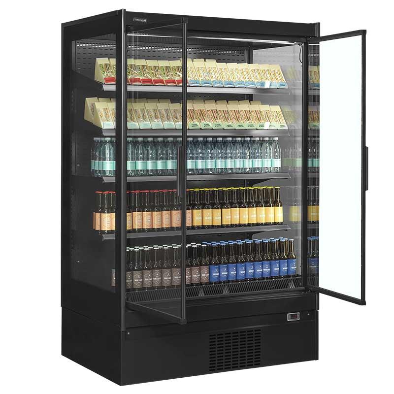 Vitrine réfrigérée murale libre service pour supermarché - 770 L | Tefcold - EXTRA1250CD_2
