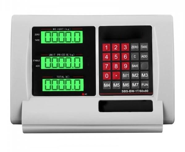 Balance au sol avec plateforme 1000 kg - connexion wifi_2