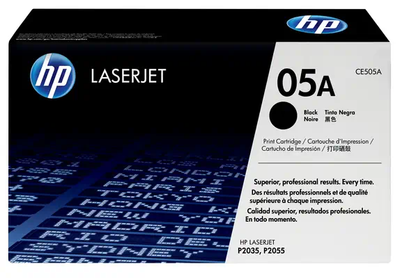 HP 05A toner LaserJet noir authentique_2