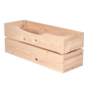 Bh2-pi54 - caisses en bois - SIMPLY A BOX - L18 x H20 x P54 cm - Bac de stockage incliné à 25°_2