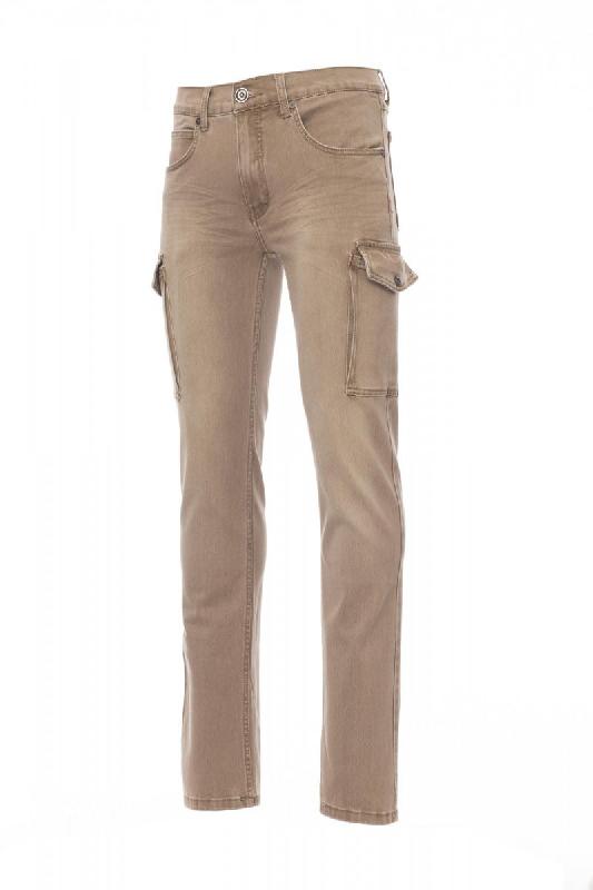 Pantalon homme - Coupe jeans à cinq poches - HUMMER - 000242-0076 - Payper_2