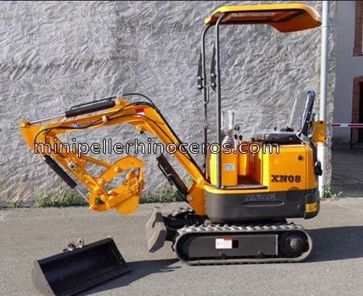 Rhinoceros xn 08 micro-pelle de 880 kg_2