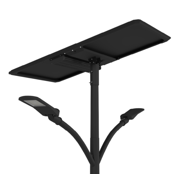 Solution premium pour le lampadaire d'éclairage public : sslxpro dual 2*6k_2
