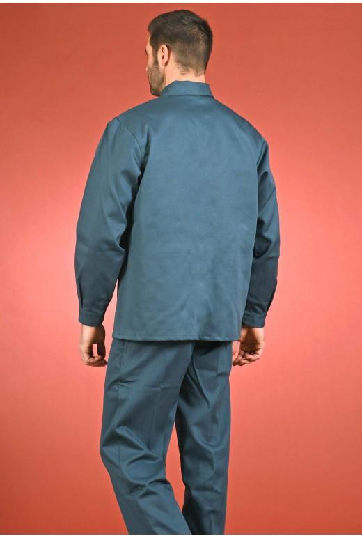 Veste retardateur de flamme réf. 610*pro - 100% coton traité FR - multipoches x4 - normes ISO 11611 & 11612_2