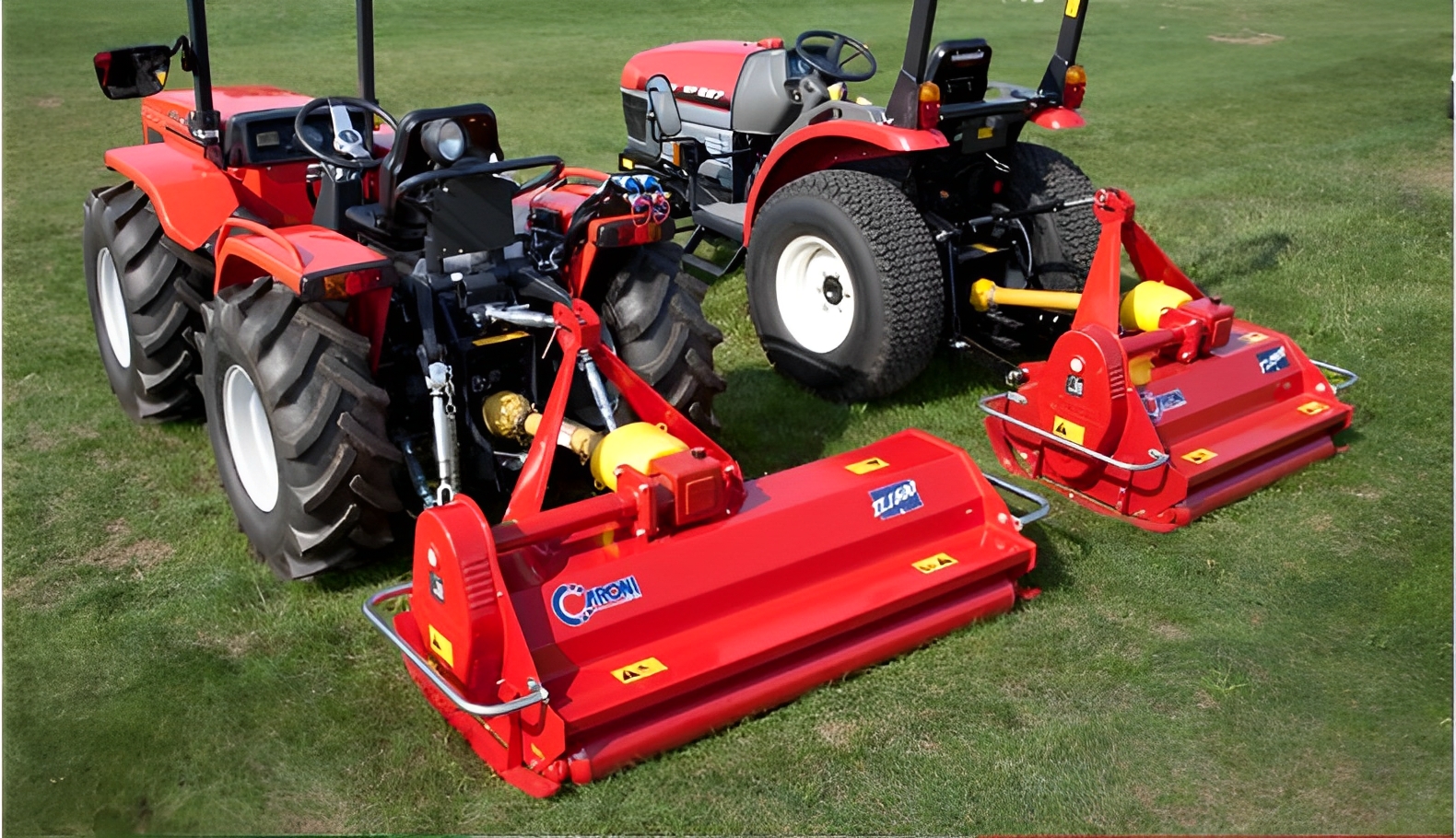 Broyeur forestier Caroni avec kit de déplacement hydraulique en option