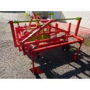 Butteuse dérouleuse à disques - Sicam - attelage par chapes, largeur de film 1,60 m maxi, capacité butte 0,50 à 1 m_2