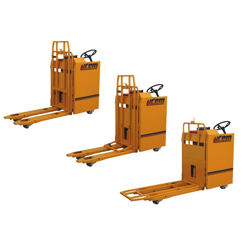 GP - Transpalette électrique ICEM SRL - capacité de charge 2000 à 4000 kg - opérateur debout - moteur triphasé haute performance_2