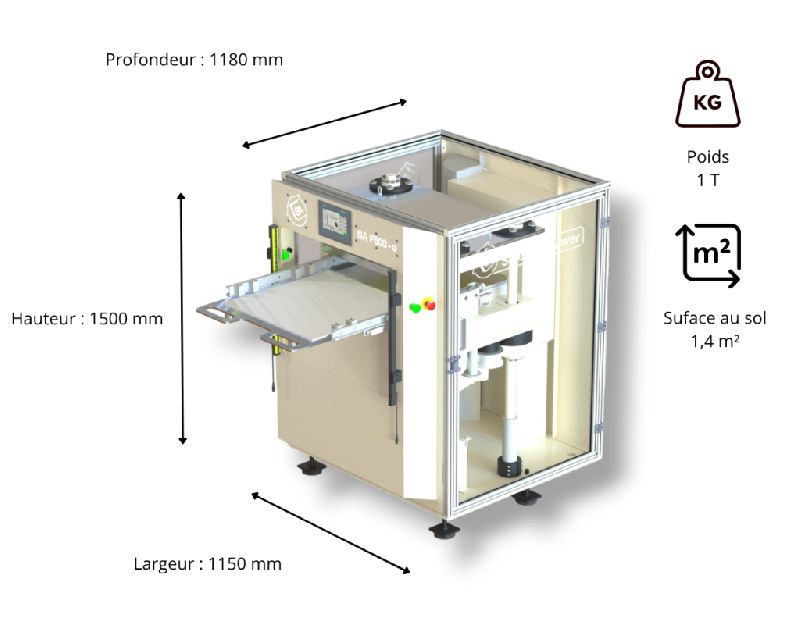 Presse de découpe compacte 100% électrique - SA F600-e - Précision, ergonomie et polyvalence_3