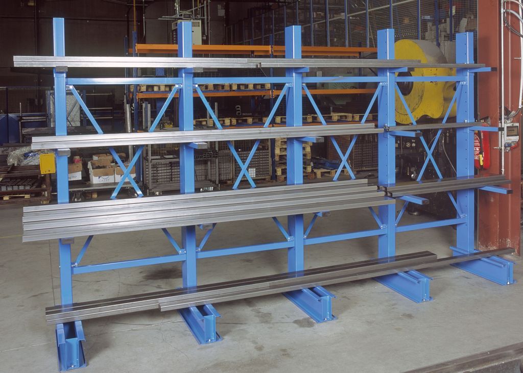 Cantilever compact - Rayonnage industriel BCCom - Stockage de charges longues_2