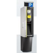 Credit Cash - Caisse automatique Skidata pour gestion de parking sans espèces avec terminal de paiement moderne_2