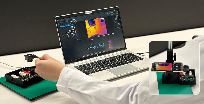 HM-TJ32-7RF-MINI2PL - Module caméra thermique HIKMICRO Mini 2 Plus pour smartphone - 256 x 192 px, -20°C à 350°C, 25 Hz_2