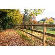 Square - clôture en bois pour chevaux - de sutter naturally - hauteur 1m20_2