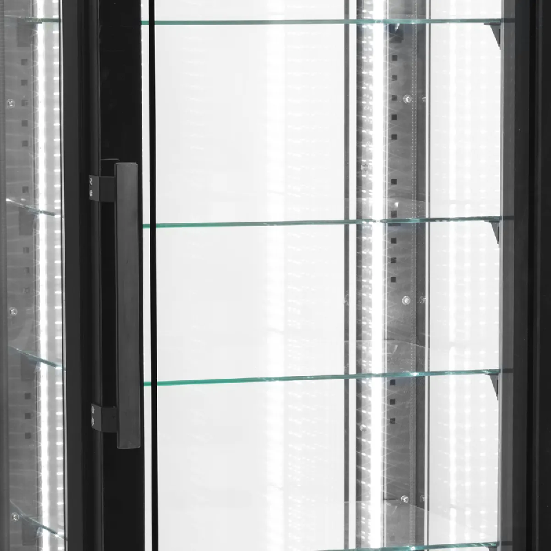 Vitrine réfrigérée UPD400-F Noir TEFCOLD_2