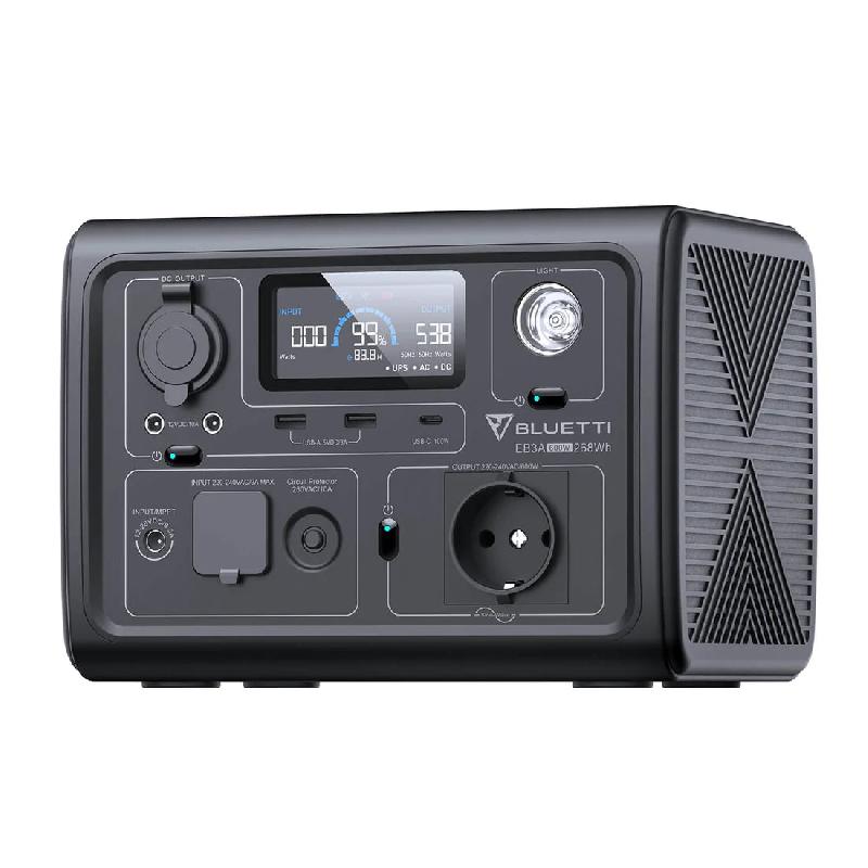 BLUETTI EB3A + PV200 Groupe Électrogène Solaire_2