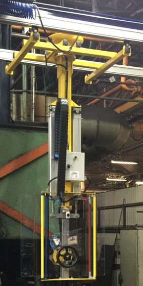 Manipulateur aérien - Systèmes sur poutre roulante ou potence, électriques et pneumatiques_2