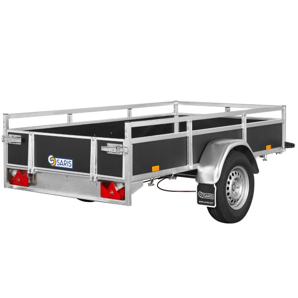 Remorque bagagère freinée - 2,55 X 1,33 M - 1300 KG - SARIS CLASSIC WOOD BMG135_2
