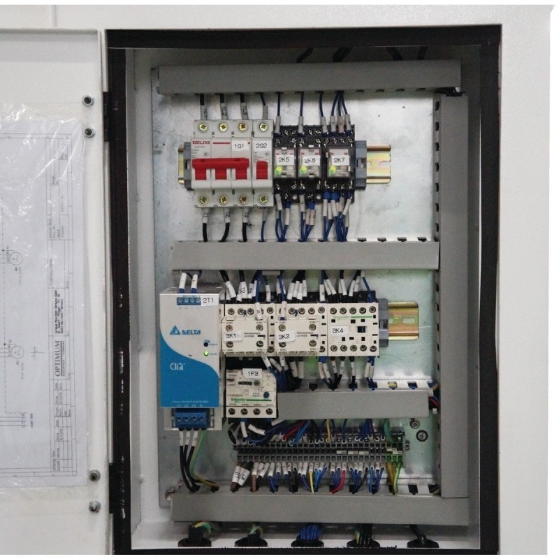 Tour à métaux Optimum TM 4010D - 3403045 - entièrement équipé avec boîte de vitesse et boîte d'avances mécaniques_2