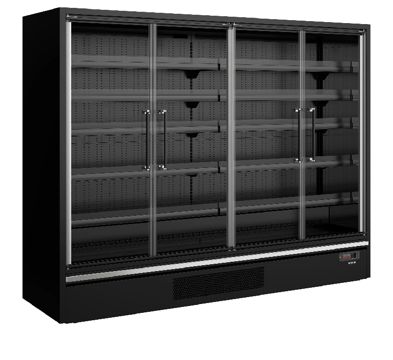 Vitrine réfrigérée pour supermarché Galaxy+ GP26FGD Black L2580mm 43818 TEFCOLD_2