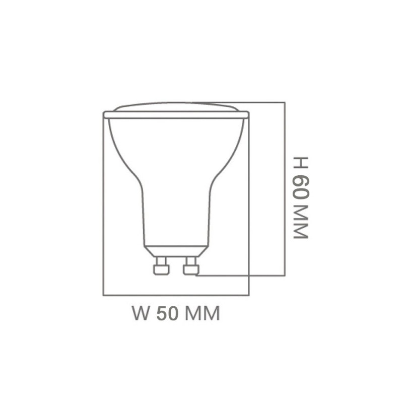 Ampoule GU10 6W LED Osram Chip - 120° - Réf GU7503C1 - Économie d'énergie et installation facile_2