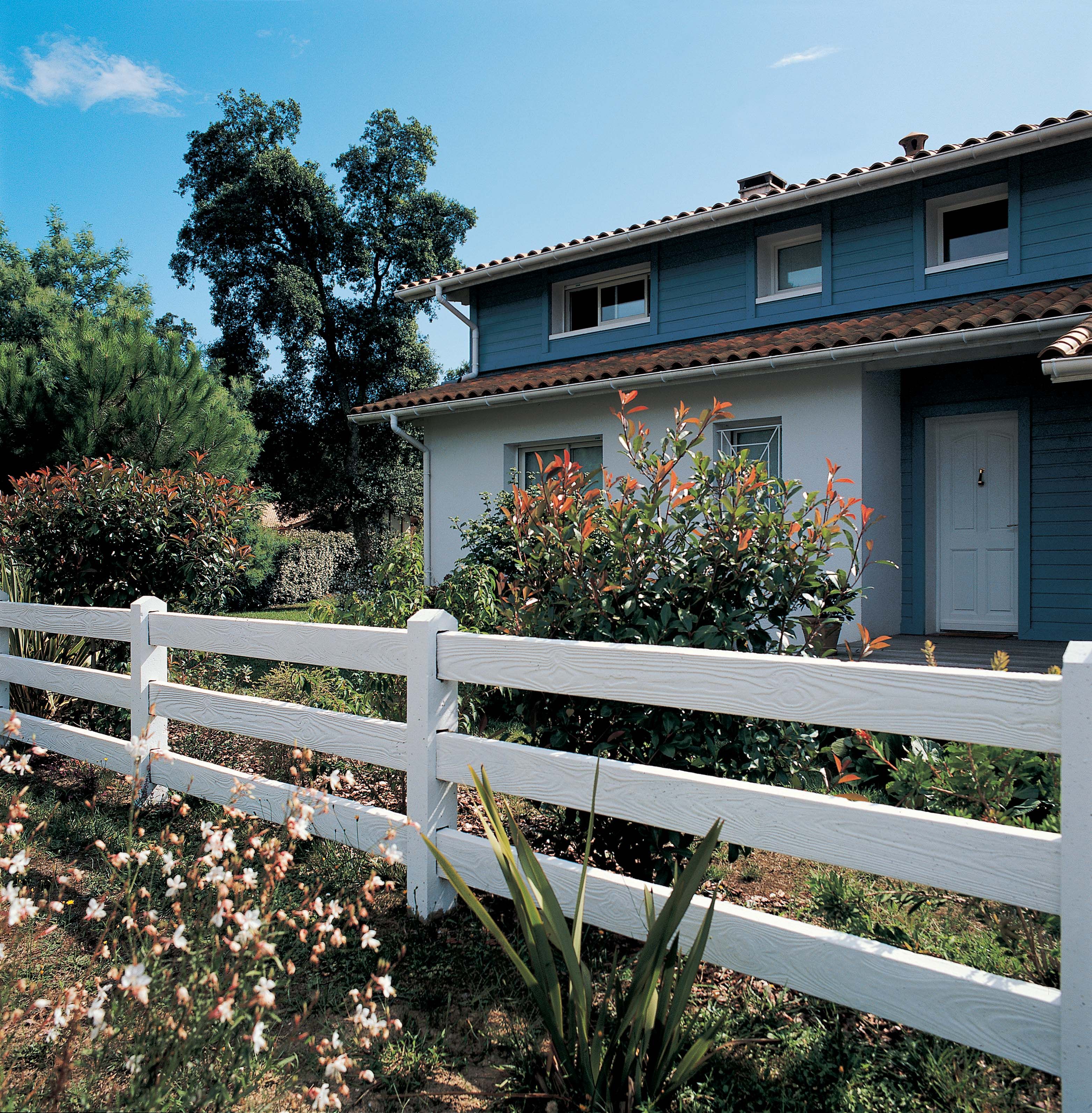 Clôtures en béton pleine et lisse - daulouède_2