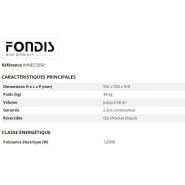 Fondis winemaster - climatiseur de cave c50sr - s.G.M.N. E-trade s.A.S. - puissance 1200w_2