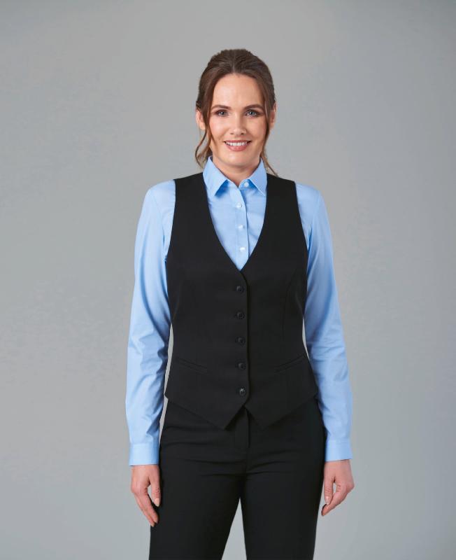 Gilet Femme Luna - 100% polyester superfin - Réf : BT2257 - Dos en satin réglable - Lavable machine ou nettoyage à sec_2