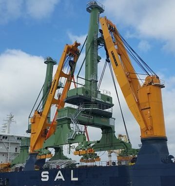 Lps 550 grue portuaire - liebherr - capacité de levage max 144t_2