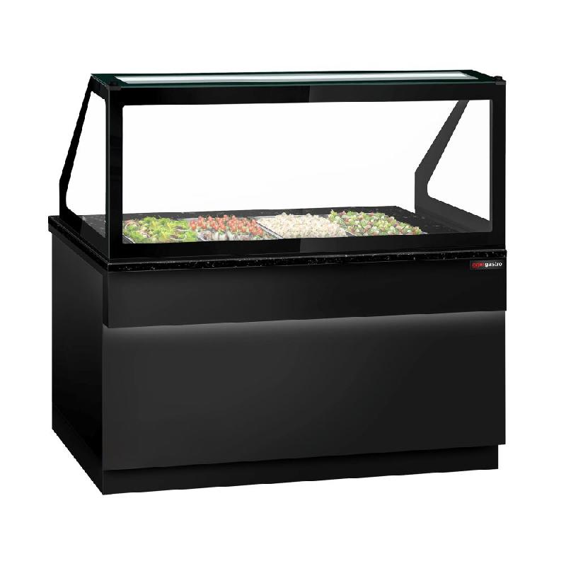 Saladette TORONTO - L1500 mm - Noire - 2 portes - 4x GN 1/1 - P900_2
