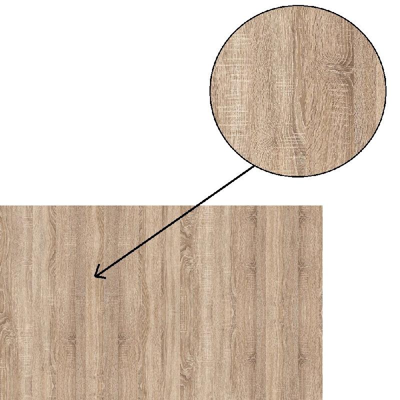 Surmeuble 6 niches de rangement pour lit escamotable horizontal 90 x 200 cm - Hauteur 106 cm - Finition chêne naturel - Compatible armoire lit STRADA_2