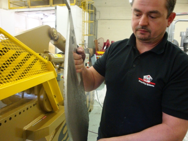 Cisaille crocodile hydraulique fixe McIntyre - Force de cisaillement 240T - CROCO-900_2