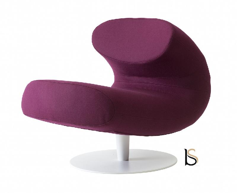 Fauteuil RIO - Softline - Feld Rouge 629_2