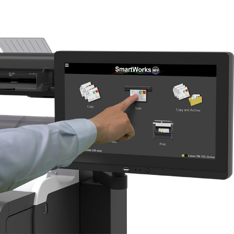 Imprimante multifonction TM-350 MFP Z36 CANON - 5 couleurs, scanner Z36, productivité et durabilité_2