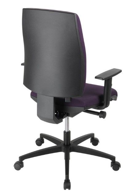 Jobi - Fauteuil ergonomique de bureau pivotant Sitis - Base en polyester avec dossier haut enveloppant_2