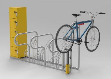 Rack avec Arceaux Vélo Modulaire Multifonction Ecomobipark_2