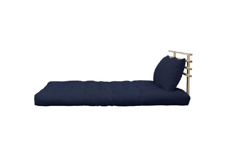 Canapé-lit futon Shin Sano marine - Pin massif - Couchage 140x200 cm - Marque KARUP_2