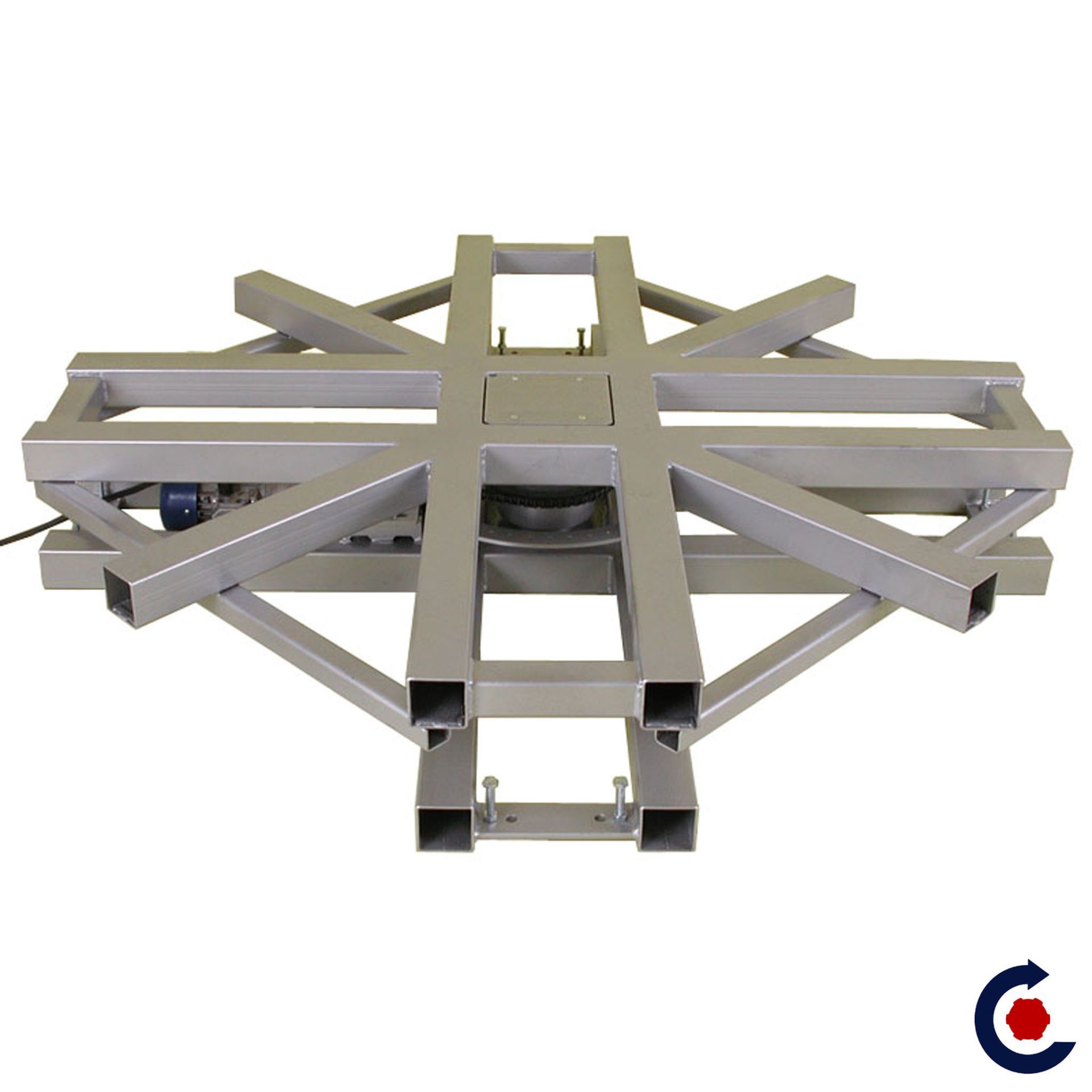 Location de plateforme tournante pour expo moto_1