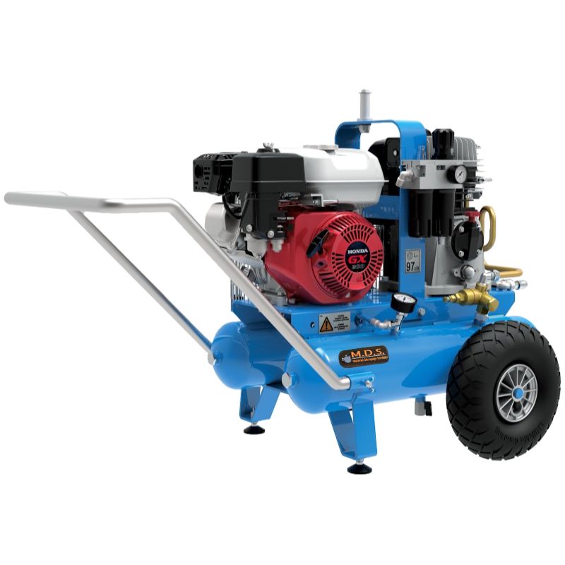 Pack aérogommage complet - Aérogommeuse 8 litres avec doseur d'abrasif et compresseur COMP550H_2