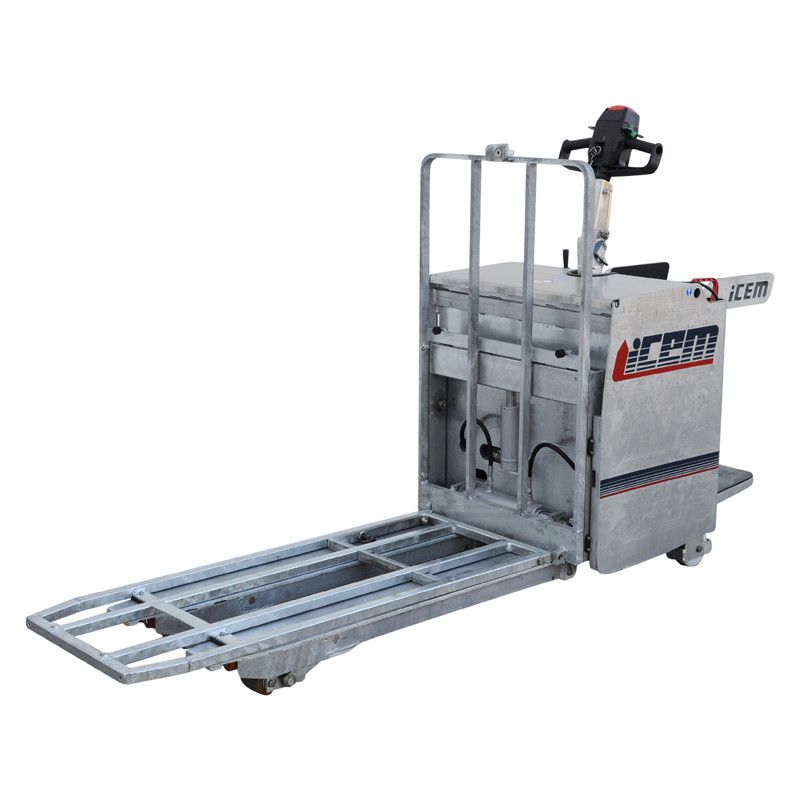 Transpalette électrique TPCX - ICEM SRL - capacité 2000 kg - acier inoxydable V2A - technologie triphasée_2