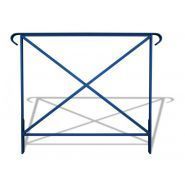 Bar3300b barrières urbaines - Urban'NT - en acier avec croisillon en carré - hauteur 900mm - longueur 1000mm_2