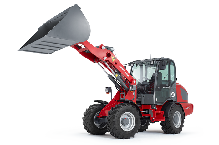 Mini-chargeuse 5.9t - Weidemann série 4080 - chargeuse sur pneus puissante et écologique_2