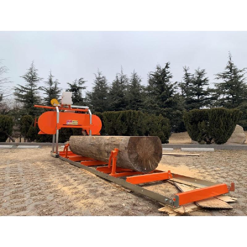 Scierie légère et transportable pour des travaux de coupe sur site