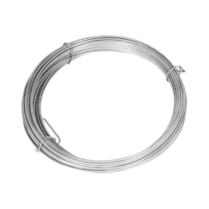 Vidaxl clôture à mailles avec poteaux acier galvanisé 15x1,25m argenté 141496_2