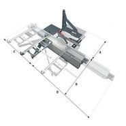 F 45 - Scie à format professionnelle Altendorf - Poids : 870 à 1170 kg_2