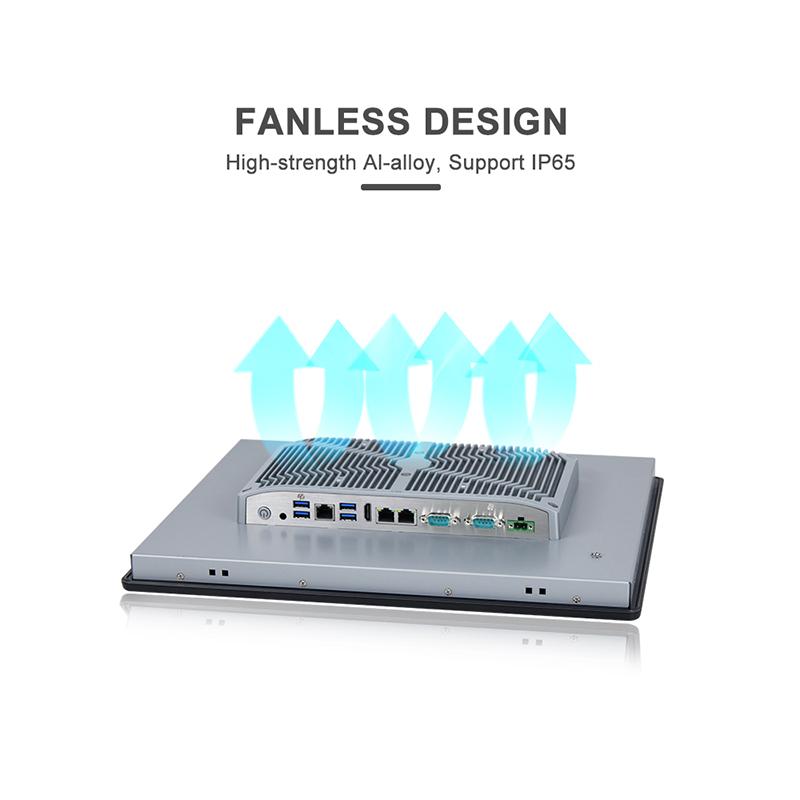 Panel PC industriel fanless 17