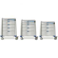 Chariot médical Avalo Med / Surg - Capsa Healthcare - grande zone de travail et flexibilité totale_2