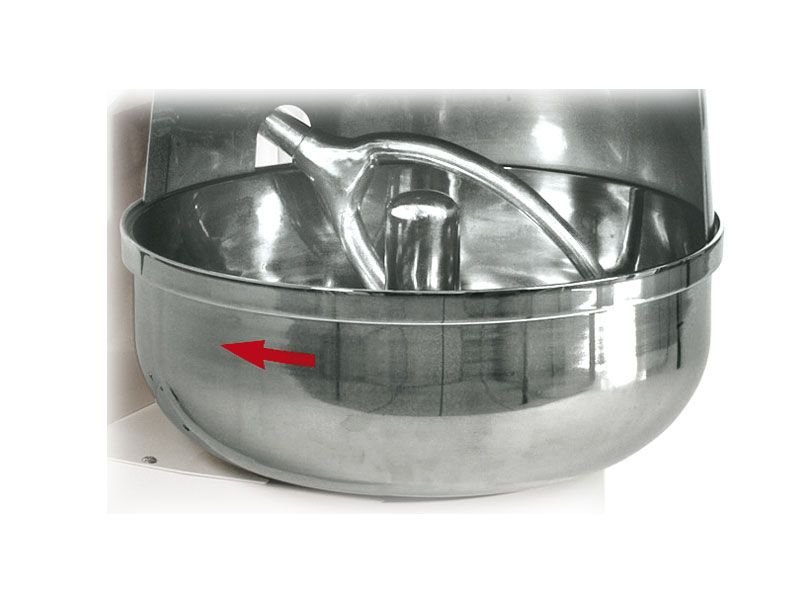 Demetra - pétrin professionnel Zanolli - pour des pâtes moelleuses et homogènes - idéal pour pizzérias, pâtisseries et boulangeries_2